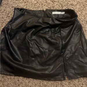 Altar’d State leather mini skirt